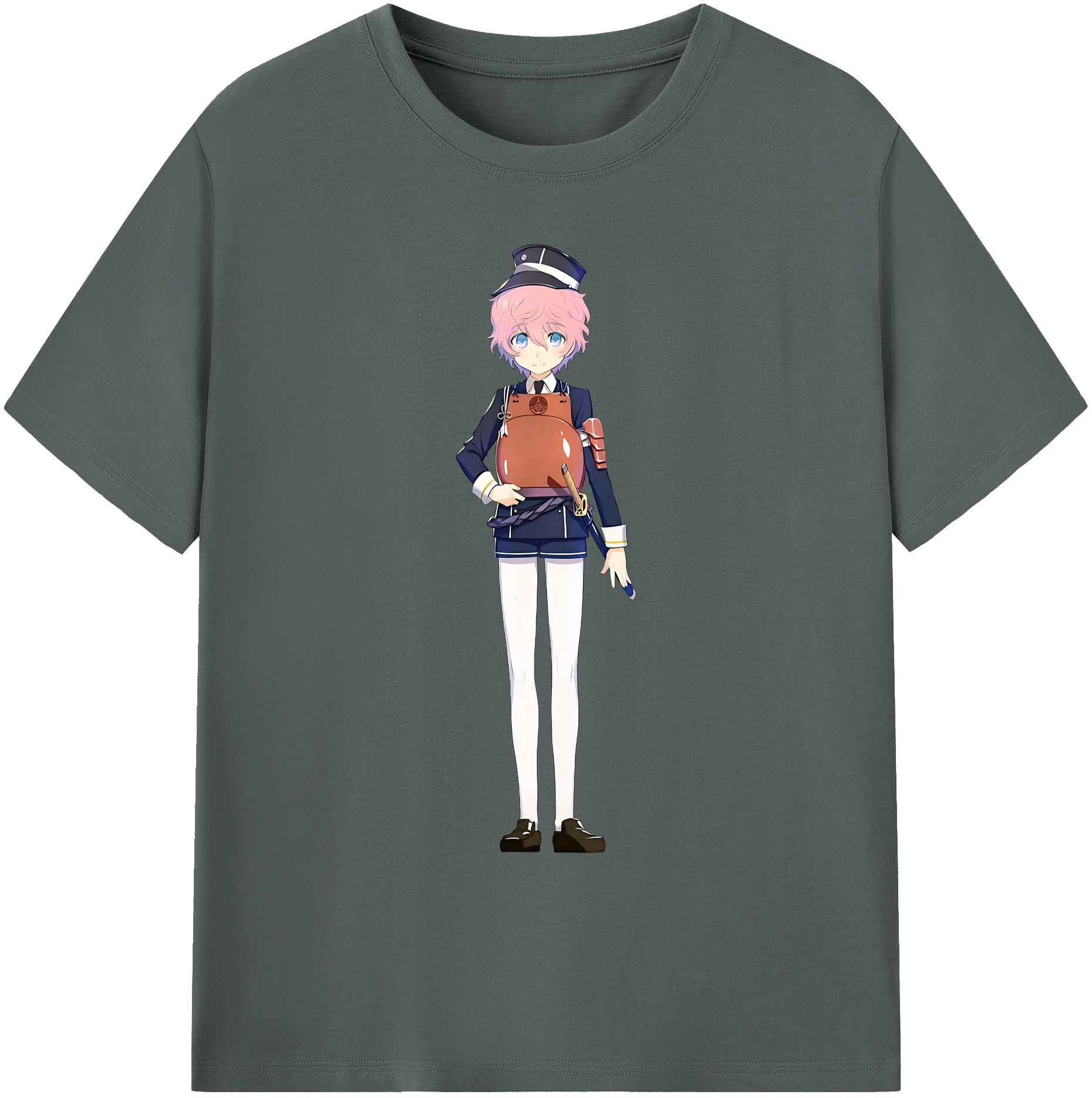 （画像用） 刀剣乱舞 Touken Ranbu 綿100％ メンズ半袖Tシャツ｜肌触りやわらか＆通気性